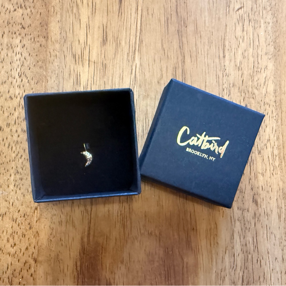 Catbird Croissant Charm (New)
